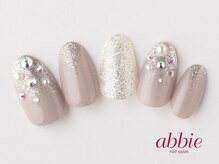 ネイルサロン アビー グランデュオ蒲田店(abbie)/ビジューグラデーション ￥11165