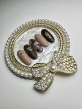 ブリリアント/バレンタインネイル