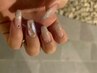【hand】大人気♪ワンカラー+マグネットジェル*¥6500*オフ代込み