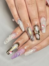エクアネイルズ(Akuwa nails)/スカルプ3Dアート180分やり放題