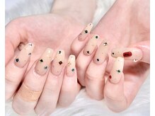 エイト ネイル 渋谷駅前店(eight nail)/カラフルストーンネイル