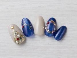 クリスマスネイル