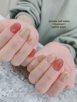 プライベート ネイルサロン マーマ(murmur)/ニュアンスピンク