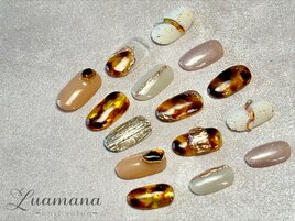 べっ甲ネイル・design
