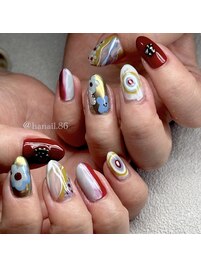 haruka nail × 個性派やり放題