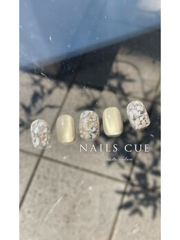 ネイルズキュー(NAILS CUE)/シンプルニュアンスデザイン
