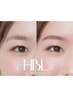 【リピーター様限定】 まつげパーマ×HBL＋眉毛wax （5週間以内）¥12,500