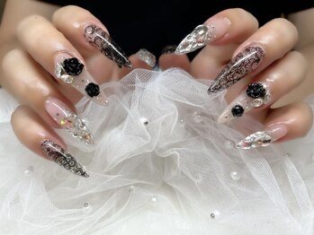 ネイルサロンフォーユー(for u)の写真/チップスカルプの美しい長さとフォルムで気分UP☆クリア10本￥6980+お好きなジェルメニュー選択