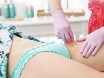 リアン(Rian)の写真/【"速攻ツルスベ×しっとり美肌"を両立!】天然素材でお肌に優しいこだわりのワックス使用♪ムレ防止にも◎