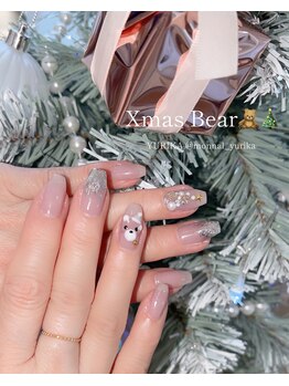 モナールアンド(MONNAL&)/Xmasネイル