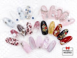 1月の特別ジェル6990★雪の結晶