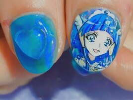 お客様オーダーゆめかわ痛ネイル