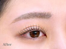 ミーナ 鍋島店(mina)/アイブロウWAX＋まつ毛パーマ上