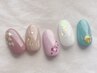 【Jr.ネイリスト】シンプル◆ワンポイントデザイン定額 ¥5000→¥3500