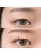 グラマラスプレジール 長町南店(glamourous plaisir)の写真/自然で垢抜けた可愛い目元◎【まつ毛パーマorパリジェンヌ×美眉毛スタイリング】で抜け目ない旬顔♪