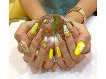 エスフィーネイルサロン ブリーユ(Esfy nailsalon Brille)/黄色ネイル