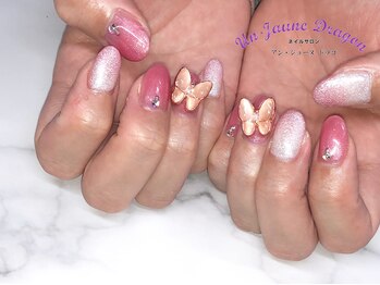 アン ジョーヌドラゴ/【自爪ネイル】ピンクネイル