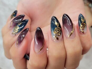 ネイルサロン シェル(Nail Salon SHELL)/アイシングフラワーネイル～★