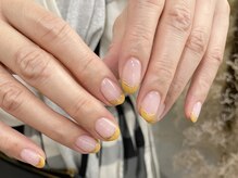 アイミーモア 国立店(aimer more)/夏仕様☆カラーフレンチネイル