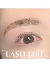 アイモア 西尾店(eye mor.)/アーチ眉×カールデザイン♪