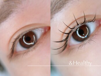 ヘアアンドアイラッシュ テクテク(teku teku)/アンドヘルシー　&Healthy