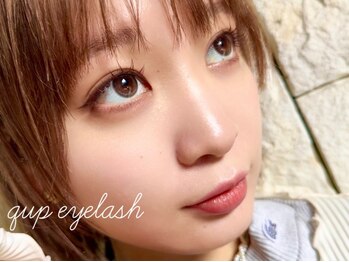 クプ アイラッシュプラス(qup)の写真/なりたい雰囲気を伝えるニュアンスオ-ダ-OK!大人気の束感マツエク☆バインドロックやフラットラッシュも◎