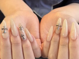 シンプルギャルネイル！