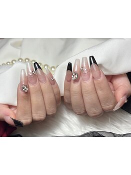 長さ出しのできるサロン