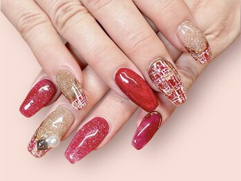 ツイードネイル