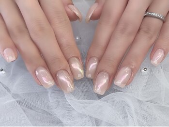 オーロラ×マグネットネイル♪