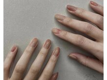 ハンドワークネイル(handworknail)/抜け感のある縦グラデーション