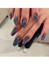 ヒルズ 原宿(Hills Harajuku)/グリーンぽこぽこニュアンス