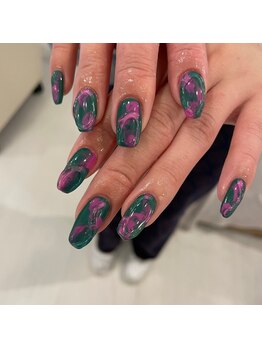 ヒルズ 原宿(Hills Harajuku)/グリーンぽこぽこニュアンス