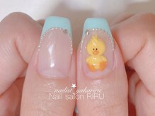 リル(RIRU)/キャラクターネイル/3Dネイル