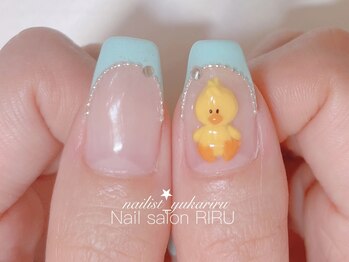 リル(RIRU)/キャラクターネイル/3Dネイル