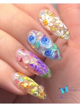 モルフォ 千駄ヶ谷(Morpho)/カラフル可愛いキラキラフラワー
