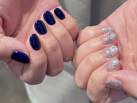 ちぐはぐ大人ラメ