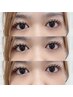 【マツエク】束感マツエクフラットラッシュ140本まででお仕上げコーティング