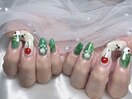 メロンソーダネイル
