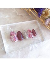 ルピナス(Lupinus)/リキッドアート