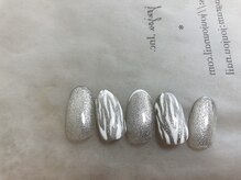 キキネイル 二子玉川(kikinail)/11月定額B ゼブラネイル