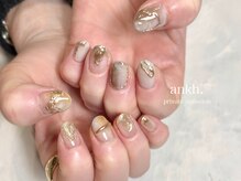 アンク(ankh.)/ちぐはぐゴールドニュアンス