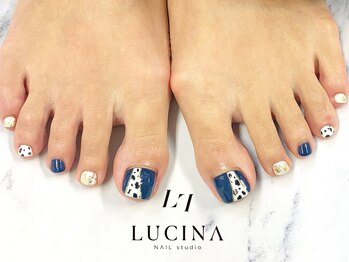 ネイルスタジオ ルキナ(LUCINA)/c-266 シェラックフットネイル