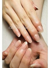 チヒロネイル/縦長ネイルベットスカルプ