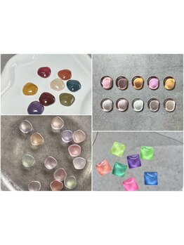 カラー・パーツの種類が豊富