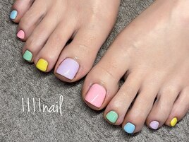 パステルフット♪