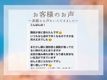 整体院リソーナ/8年間変わらない痛みの方お声