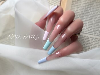 ネイルファリス(NAiL FARiS)/シンプル☆パステルフレンチ