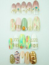 フォア ネイル(FOI NAIL)/カラフルグラデ☆ホロ