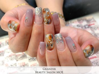 グランディール(Grandir)/秋ネイル